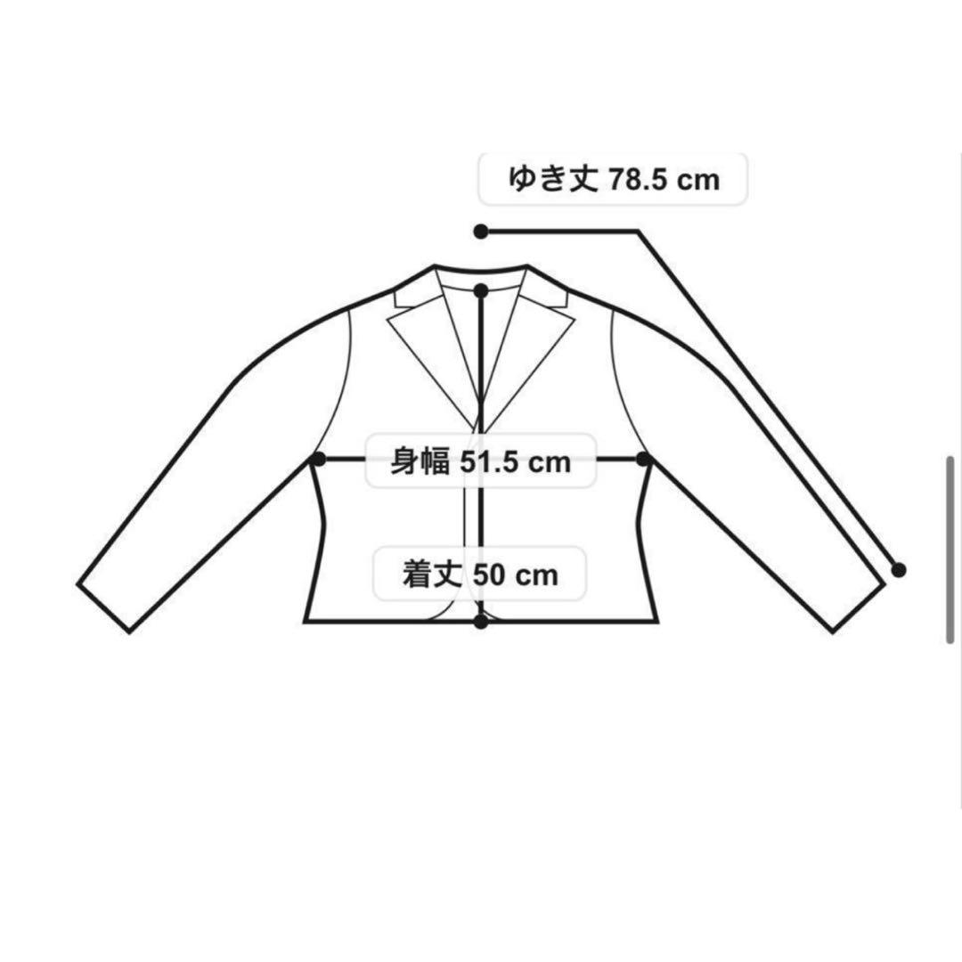 グリーンレーベルリラクシング　ツイル クロップド ジャケット　洗える