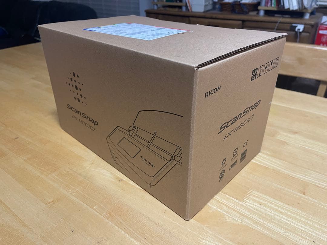 リコー PFU ドキュメントスキャナーScanSnap iX1600（ブラック）