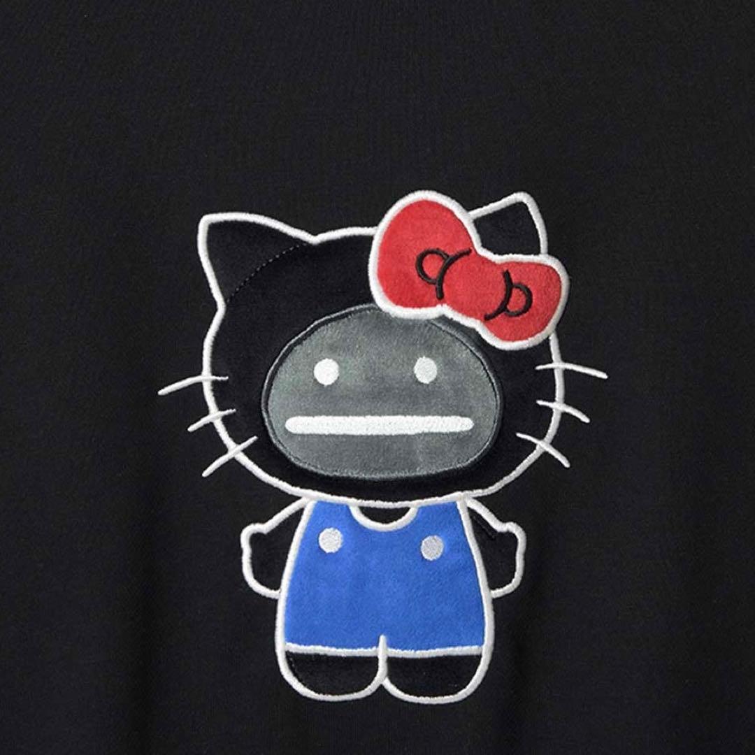 Lサイズ　グラニフ　ハローキティ　HELLO SHADOW｜スウェット