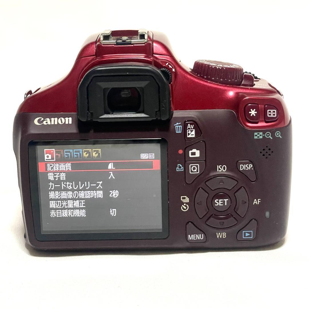 赤い一眼❣️ Canon EOS Kiss X50 クリエイティブ全自動✨