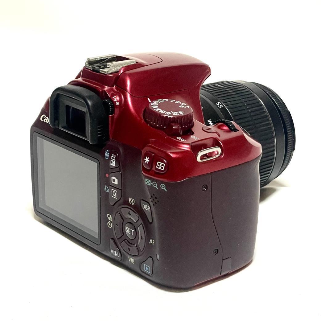 赤い一眼❣️ Canon EOS Kiss X50 クリエイティブ全自動✨