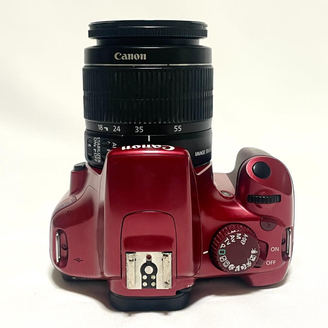 赤い一眼❣️ Canon EOS Kiss X50 クリエイティブ全自動✨