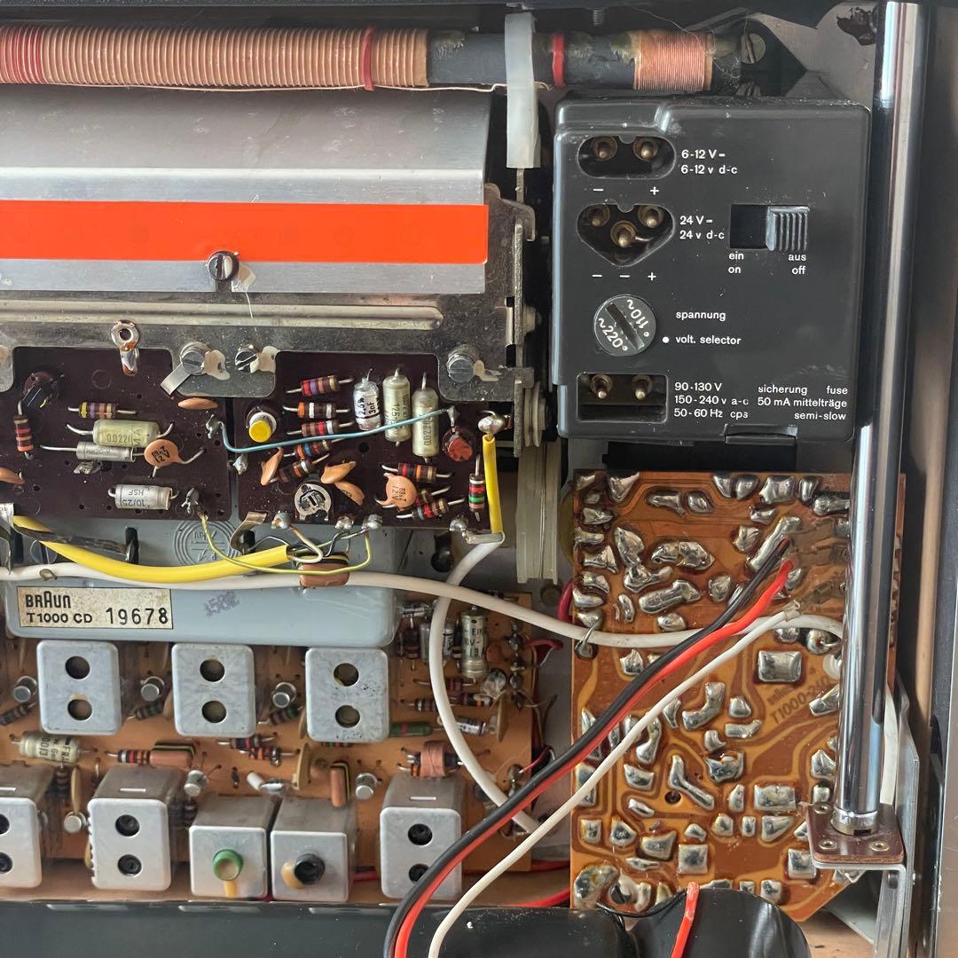 BRAUN T1000CD ラジオ Dieter Rams MoMA収蔵 ドイツ