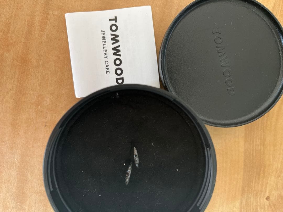 Tom wood Onyx ピアス　未使用品