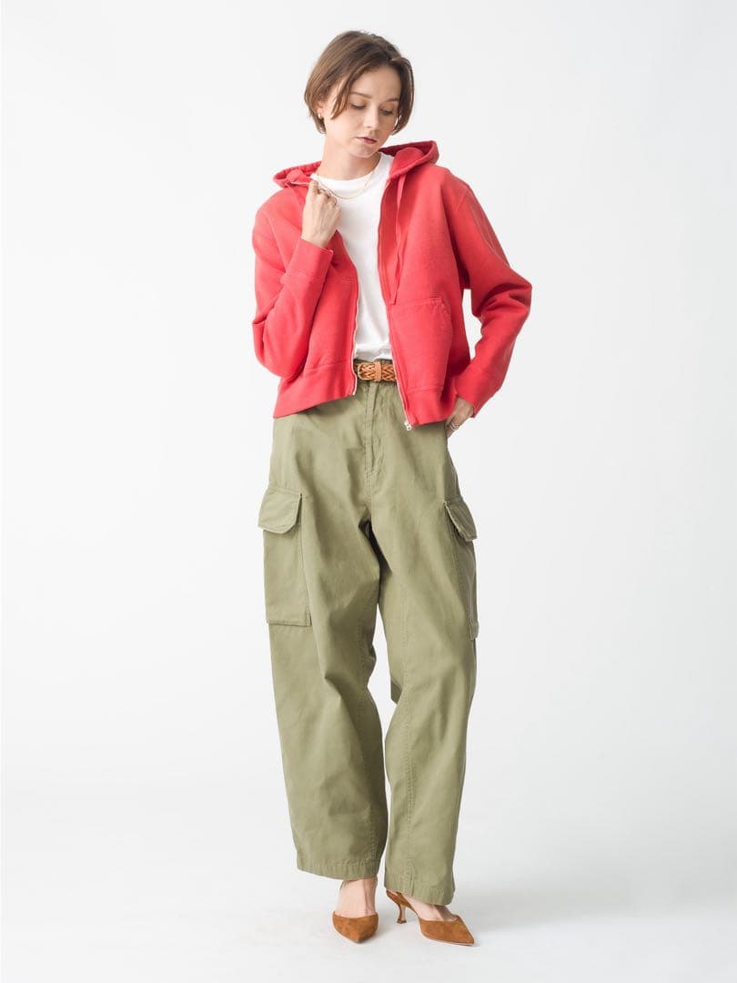 【LOOK掲載】hidden gems フルジップスウェットフーディーパーカー