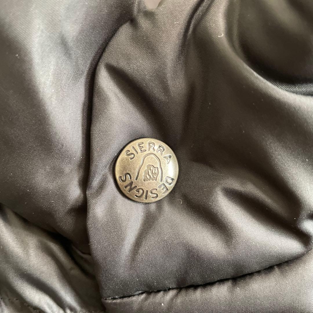 SIERRA DESIGNS ブラック ダウンベスト