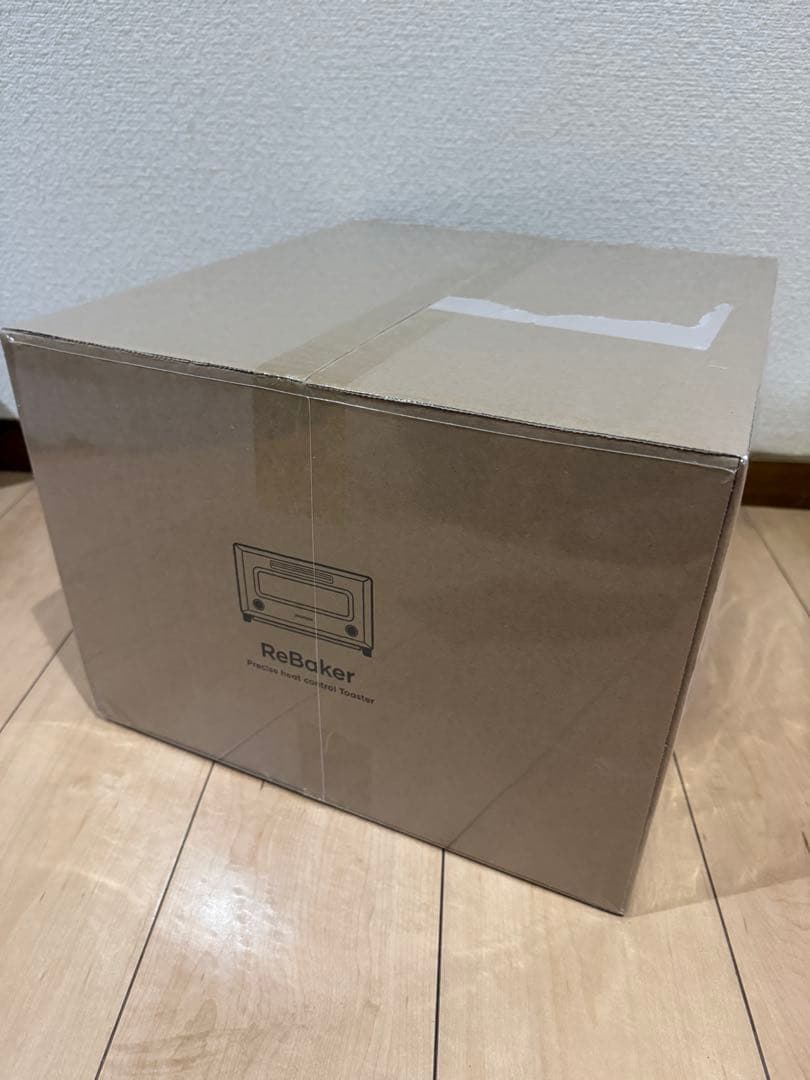 【新品未開封】BALMUDA ReBaker 白色 正規品(カバー付き)