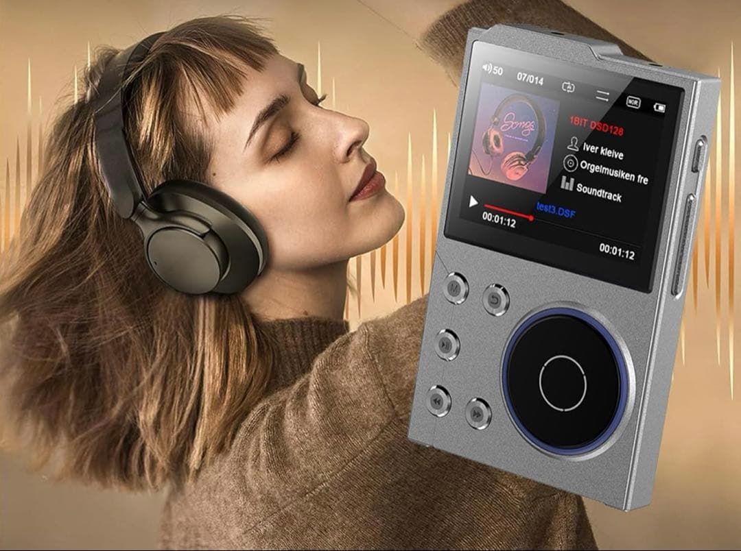 メ　HiFi MP3 プレーヤー、デジタル オーディオ音楽再生 新品値下交渉不可