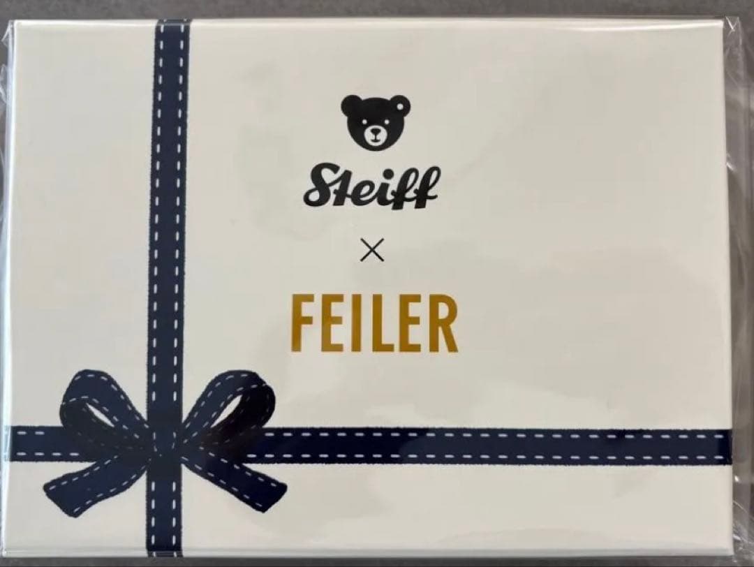 新品未使用　フェイラー　シュタイフ　ハンカチ　ぬいぐるみセット