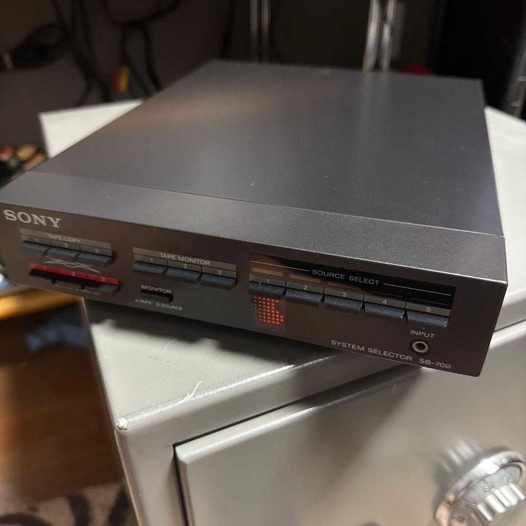 超超希少 化粧箱付 SB-700 SONY システムセレクター