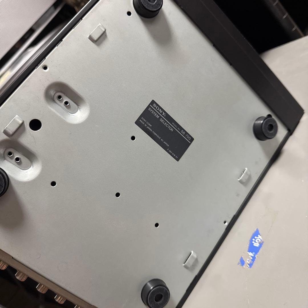 超超希少 化粧箱付 SB-700 SONY システムセレクター