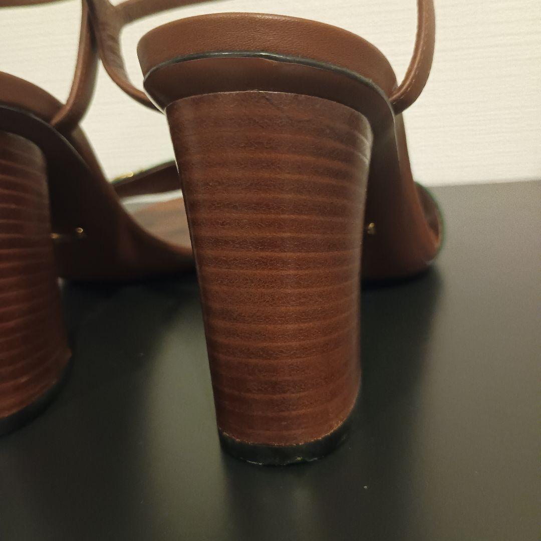 GUCCI グッチ サンダル シェリーライン ホースビット 37.5