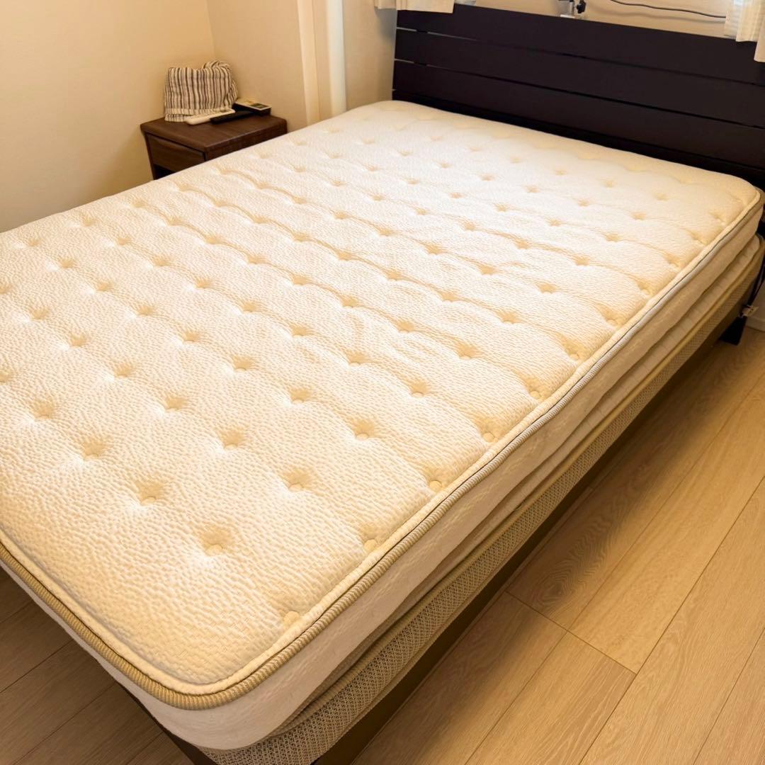 【先着】ニトリ ダブルマットレスNスリープ＆ベッドフレーム【相模原市/神奈川】