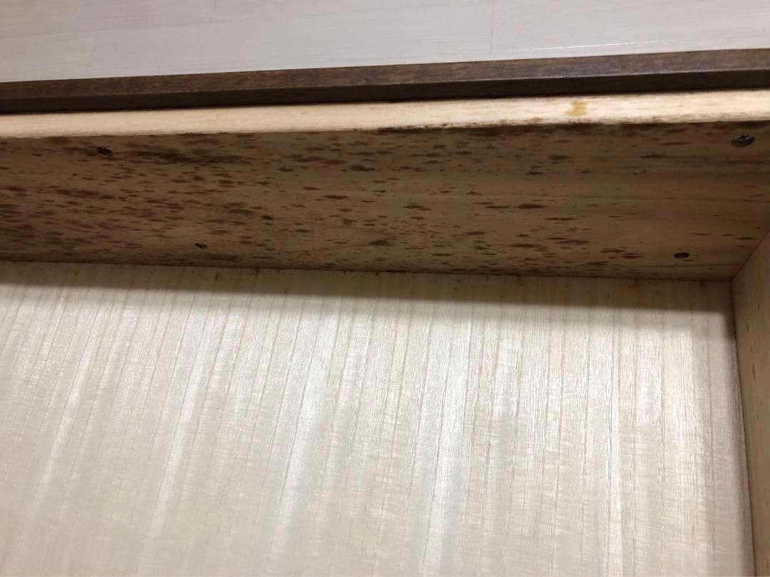 起立木工　ポーラ　ナラ天然木高品質7段チェスト