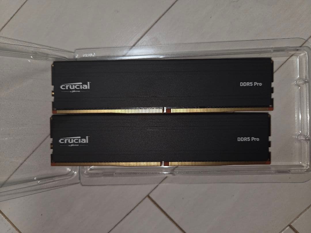 メモリー crucial DDR5 Pro 32GB (2x16GB) 5600MT/s