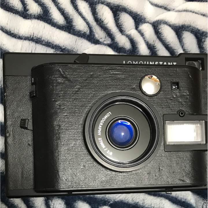 【最終値下げ】ロモインスタント 黒 レンズキット 箱、電池付き