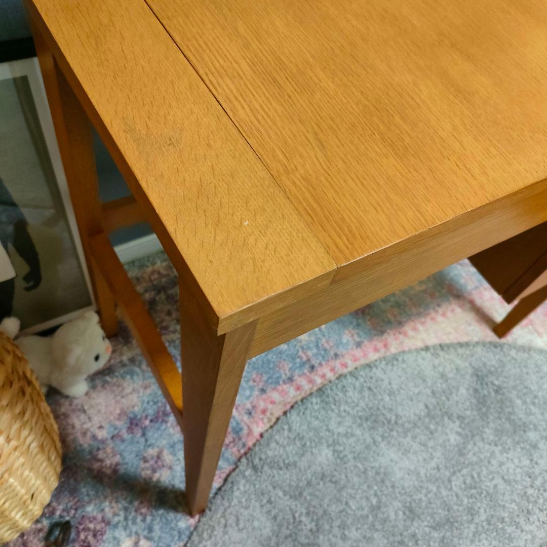 【希少・廃盤】unico note ドレッサーデスク ミラー付き 北欧モダン