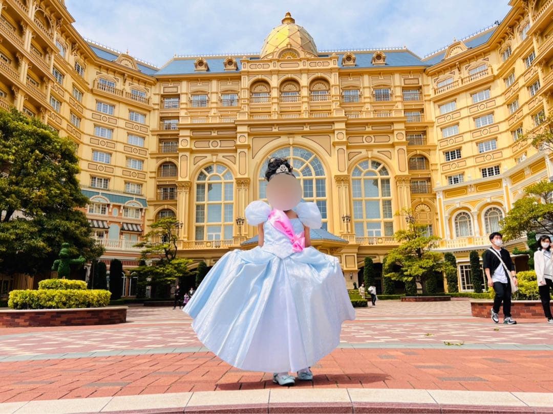 美品！着用１回ビビディバビディブティック シンデレラ プレミアムドレス 120