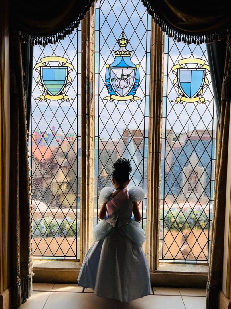 美品！着用１回ビビディバビディブティック シンデレラ プレミアムドレス 120