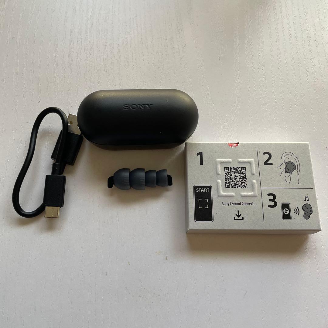 【美品】SONY WF-C710N ワイヤレスイヤホン ブラック