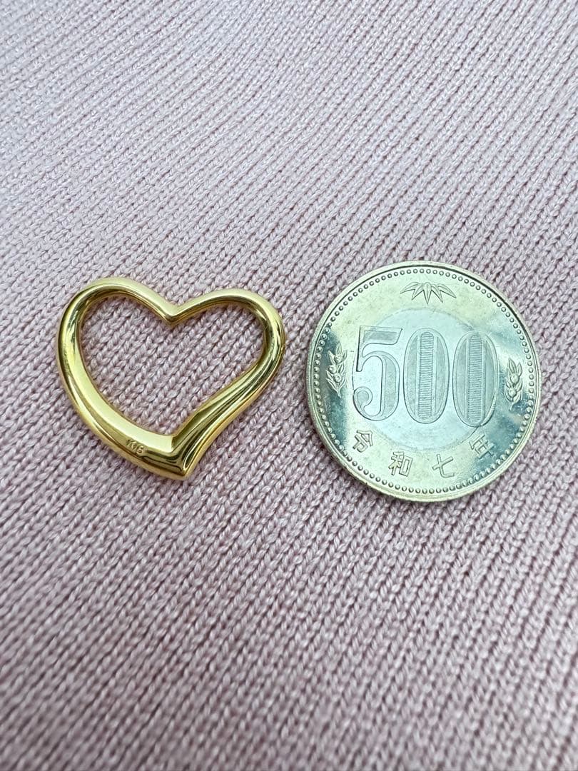 k18ハートペンダントトップ