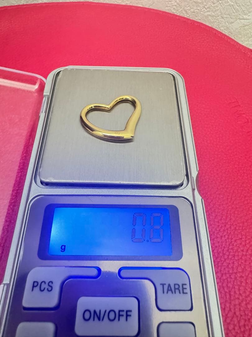 k18ハートペンダントトップ