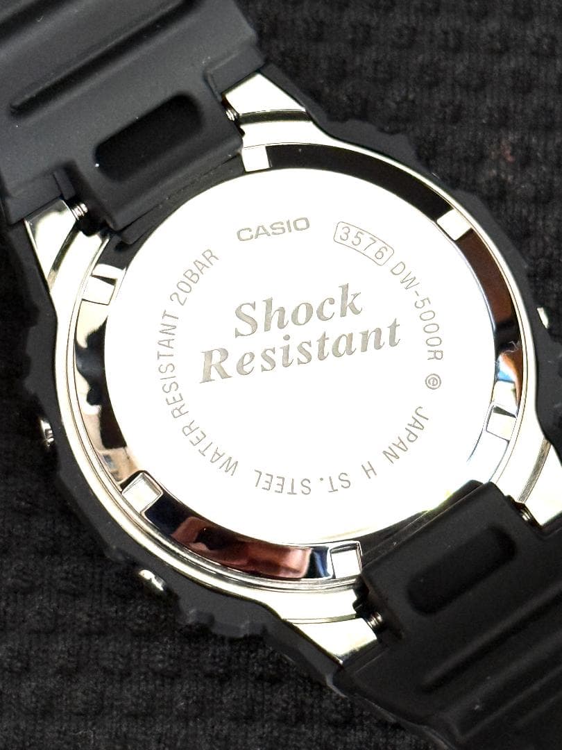 【美品】CASIO G-SHOCK DW-5000R-1AJF