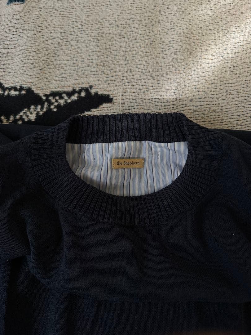 the shepherd UNDERCOVER 和紙混ニットプルオーバー