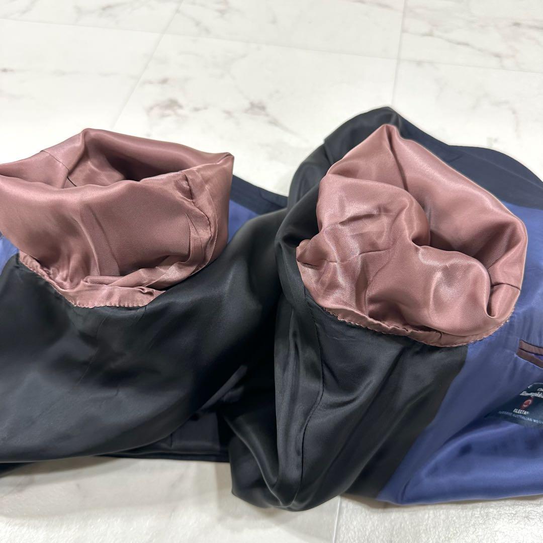 【美品】Paul Smith✖︎Zegna 現行タグ セットアップ　ネイビー　L