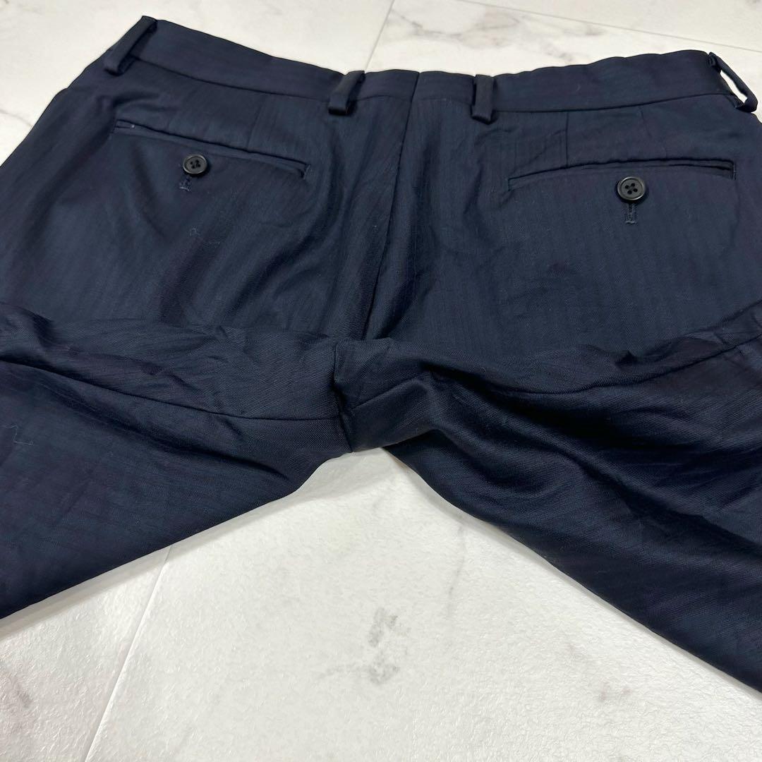 【美品】Paul Smith✖︎Zegna 現行タグ セットアップ　ネイビー　L