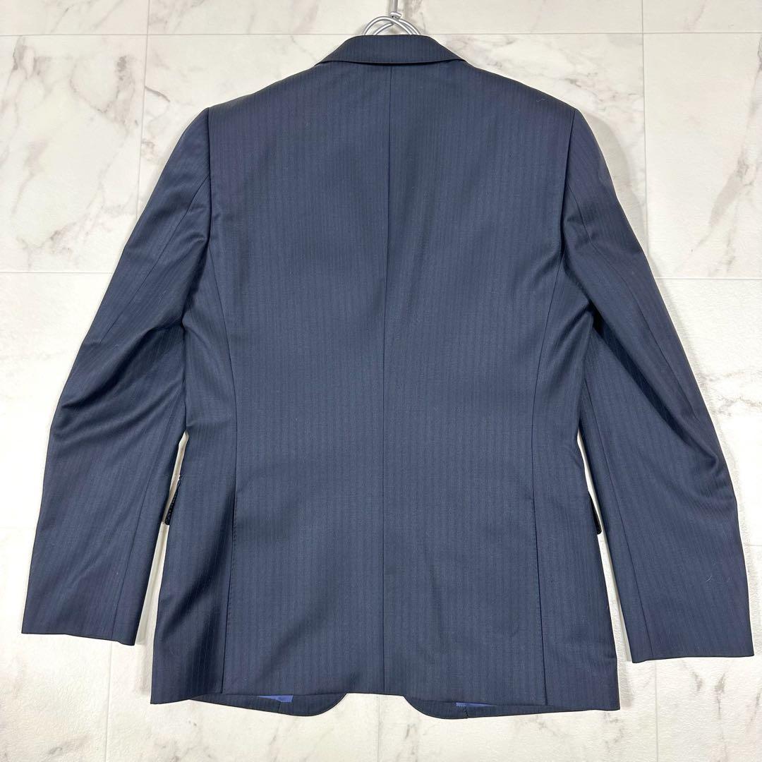 【美品】Paul Smith✖︎Zegna 現行タグ セットアップ　ネイビー　L