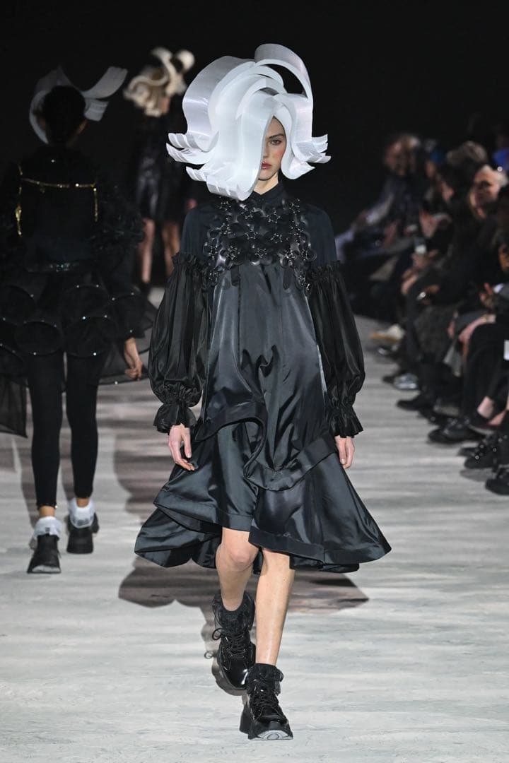 noir kei ninomiya 25FW ぺプラムジャンパースカート