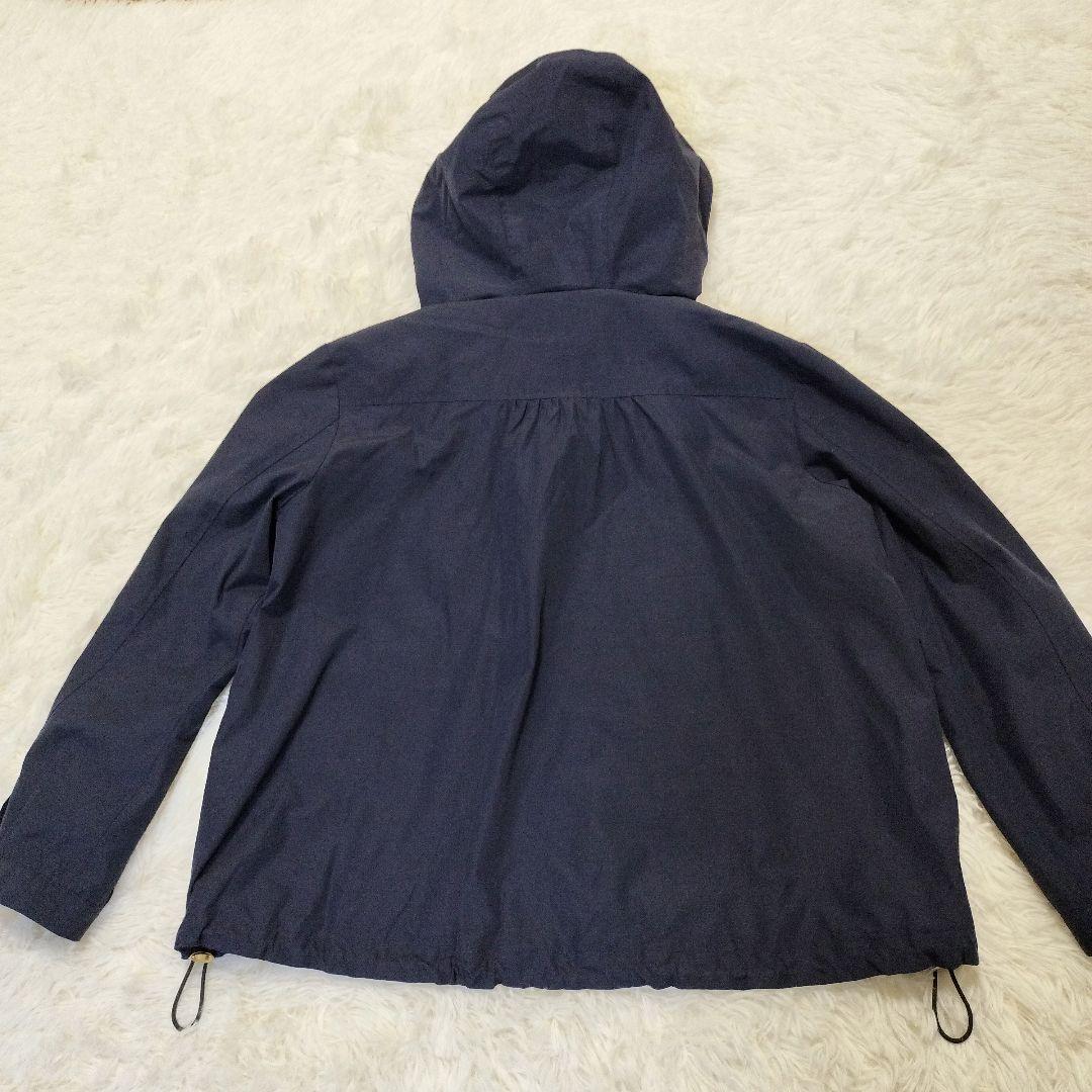 美品✨️ TOCCA ネイビー マウンテンパーカー フードキルティングライナー付