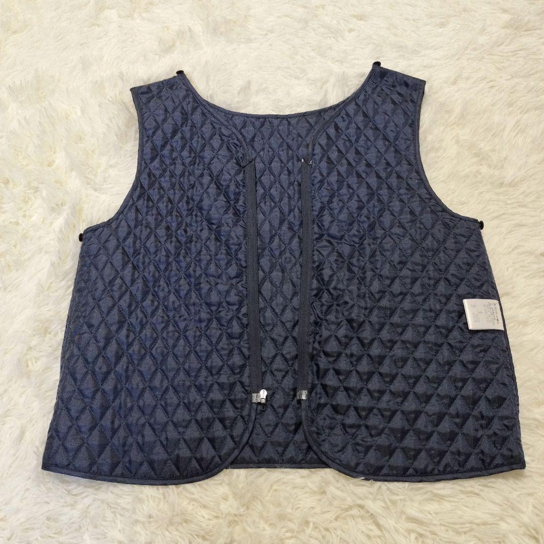 美品✨️ TOCCA ネイビー マウンテンパーカー フードキルティングライナー付