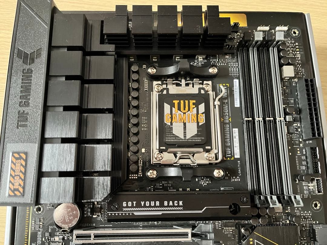 【動作確認済み】ASUS TUF GAMING B650M-E WIFI