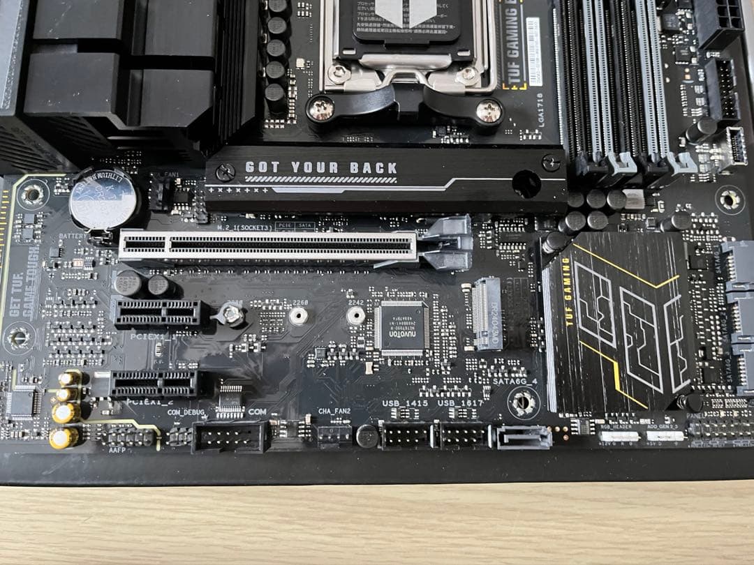 【動作確認済み】ASUS TUF GAMING B650M-E WIFI