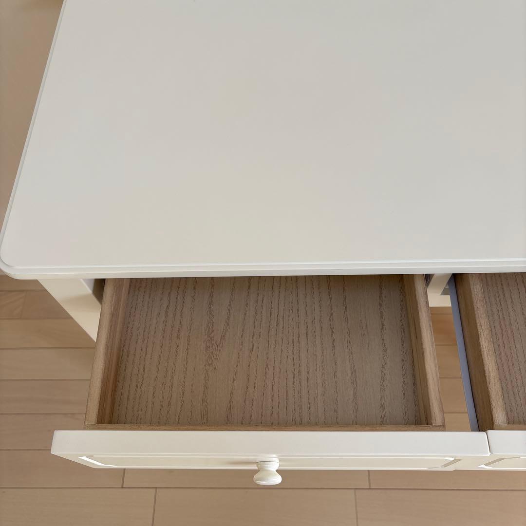 Francfranc ミーオ コンソール ホワイト（W850）