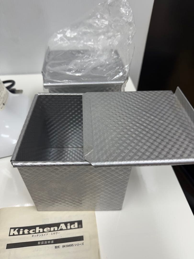 KitchenAid ミキサー 9KSM95 ホワイト 動作良好