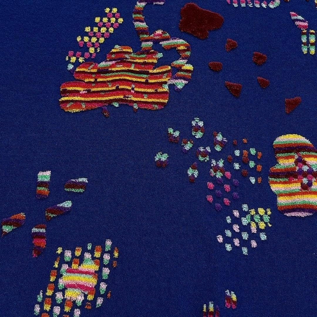 キューブキューブ　センソユニコ　変形　カットソー　ジャガード　ハイネック　日本製