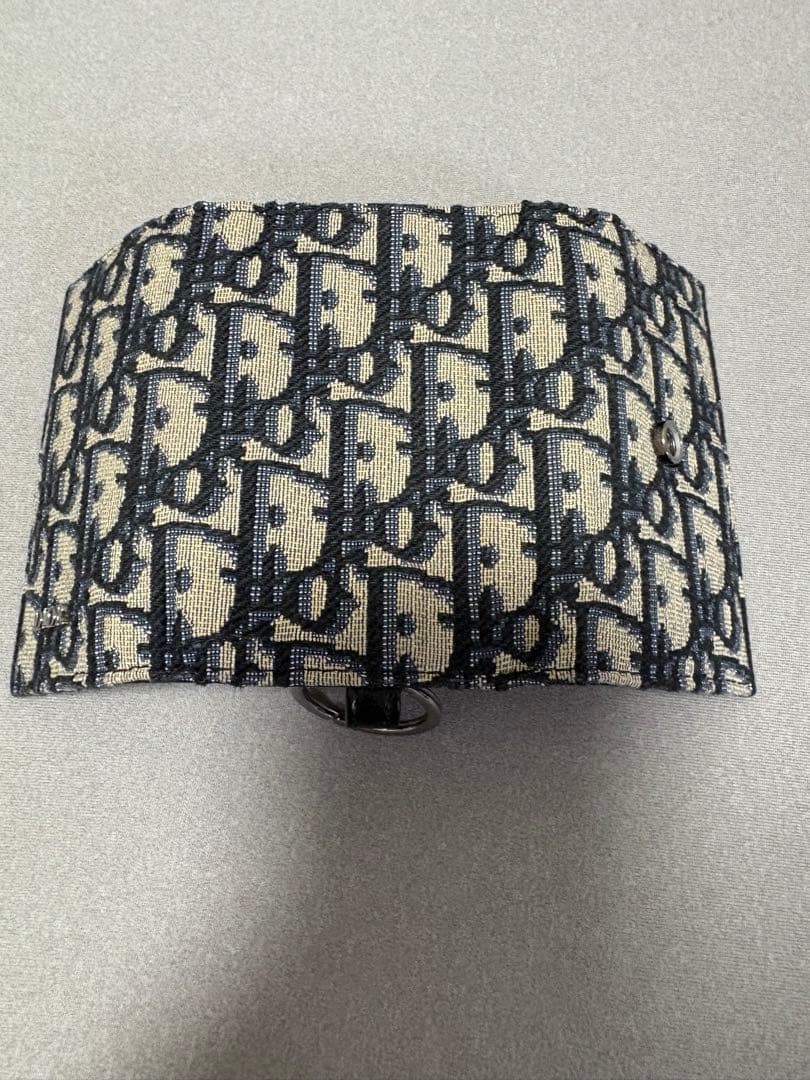 【美品】Dior ディオール　オブリーク　ジャカード　キーケース　定価6万4千円