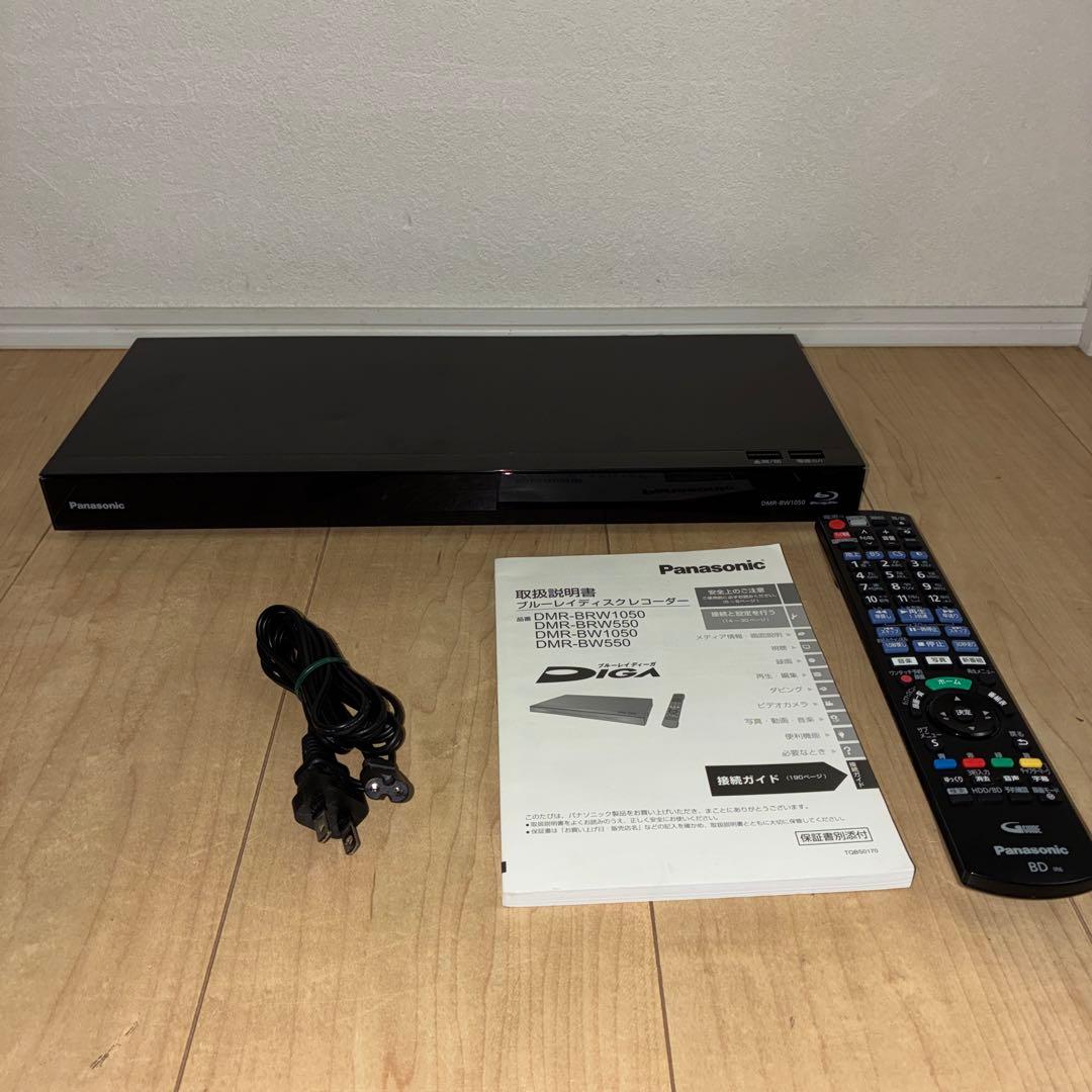 Panasonic ブルーレイレコーダー　DMR-BW1050 動作ok です