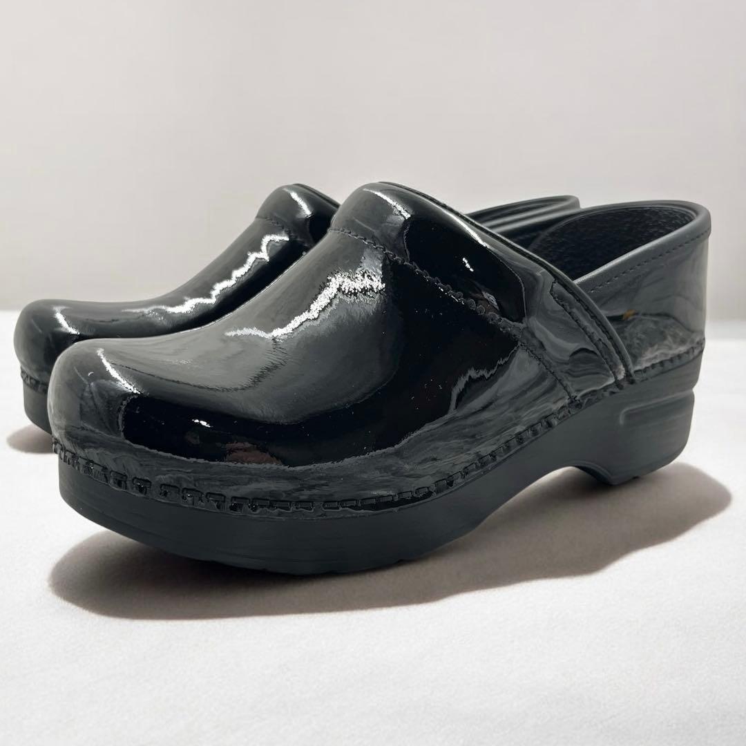 【極美品】 ダンスコ プロフェッショナル 36 サボ サンダル 厚底 ブラック