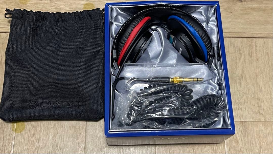 SONY MDR-7506 ダイナミックヘッドフォン　青帯