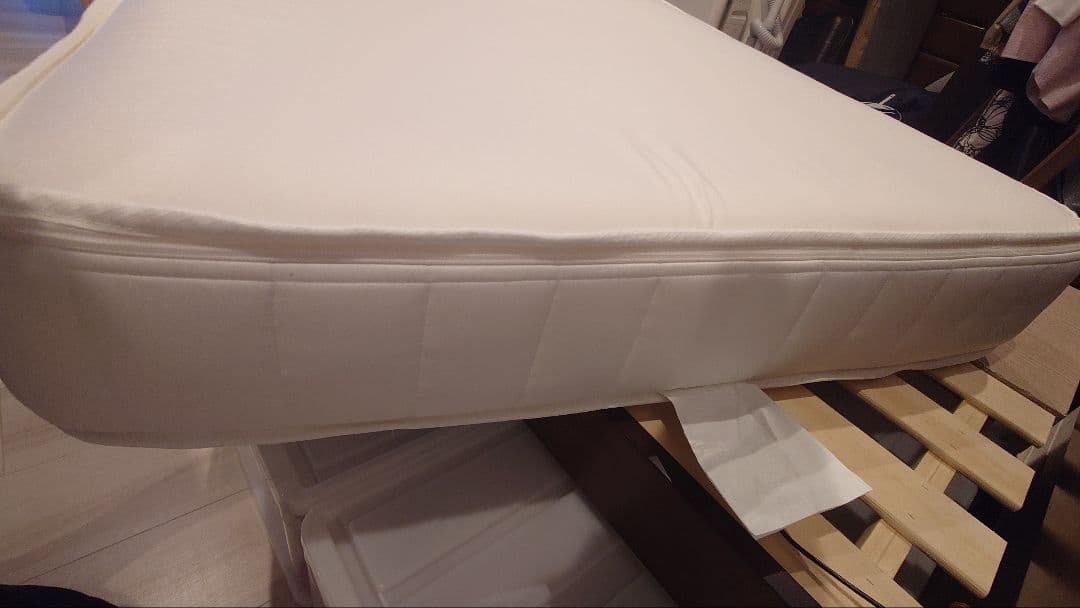 [美品]無印良品　高密度ポケットコイルマットレス　シングルサイズ