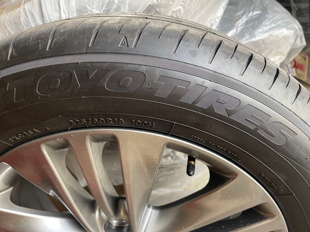 40系アルファード純正18インチ新車外しタイヤホイールベルファイア