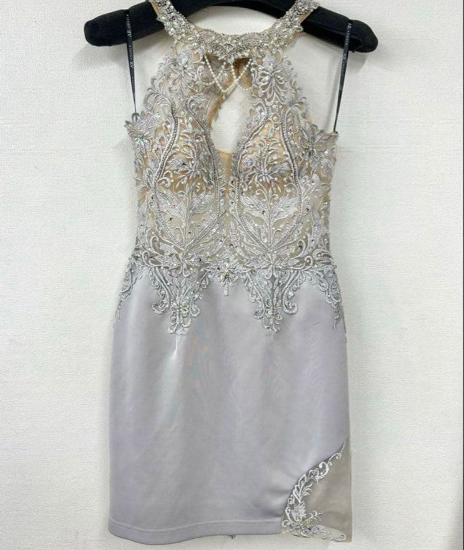 エンジェルアール ビジュー ミニドレス