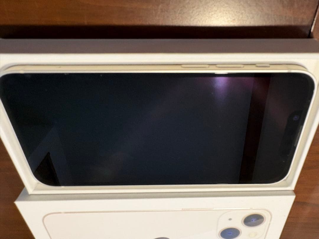 Apple iPhone 13mini 本体 バッテリー100% 箱、ケーブル付