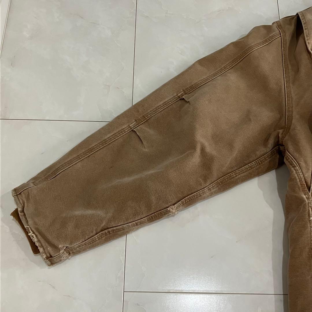 希少 00s カーハート USA製 ダック トラディショナルコート Cロゴ