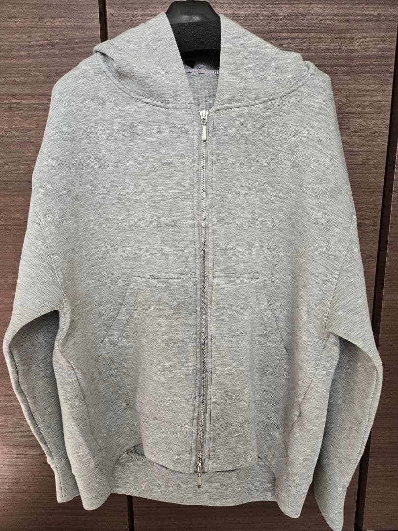 mal. レレレさん　ボンディングパーカー　ライト グレー