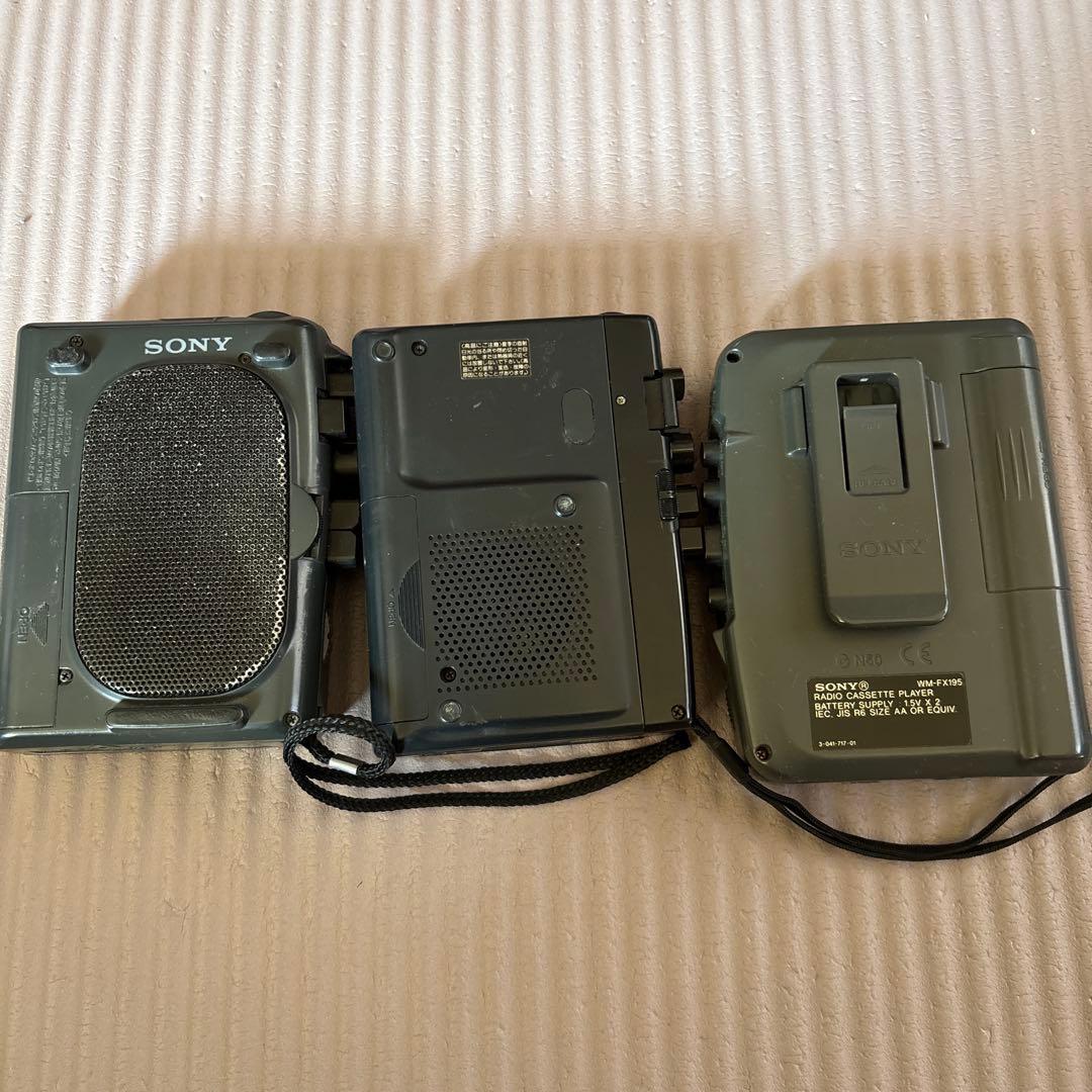 SONY その他ポータブルカセットプレーヤーセット まとめ売りジャンク　全10点